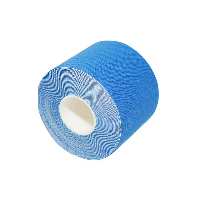 Tummansininen nylon nelipuolinen elastinen laastari Kinesiologinen teippi
